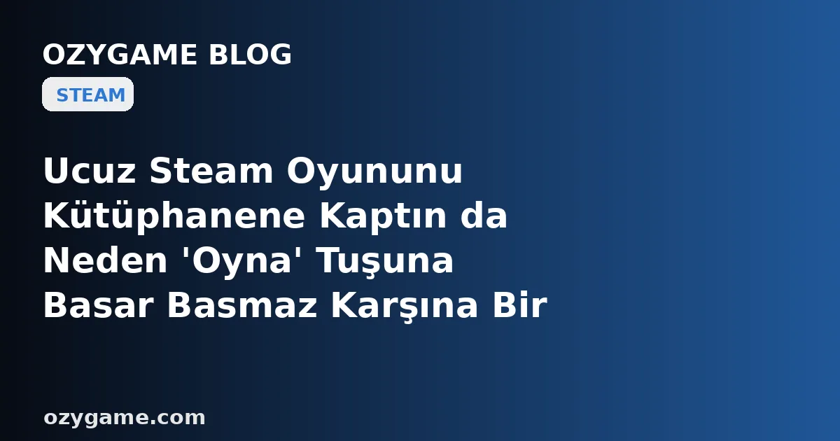 Ucuz Steam Oyununu Kütüphanene Kaptın da Neden 'Oyna' Tuşuna Basar Basmaz Karşına Bir Yabancının Ubisoft Girişi Dikildi? Kimsenin Konuşmadığı O 'Gömülü İkinci Launcher Hesabı' Tuzağı Ucuz Steam Oyununu Sen Daha İlk Sahneyi Görmeden Kilitleyebilir