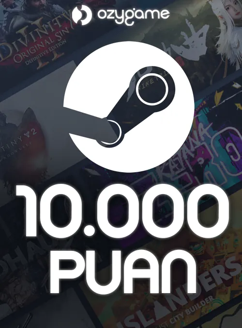 Steam 10.000 Puan