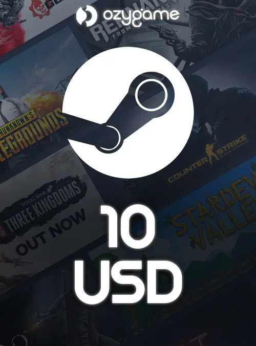 10 USD Steam Cüzdan Kodu