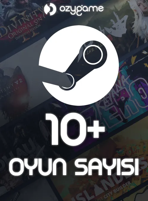 Steam 10 Adet Profil Oyun Sayısı Boost