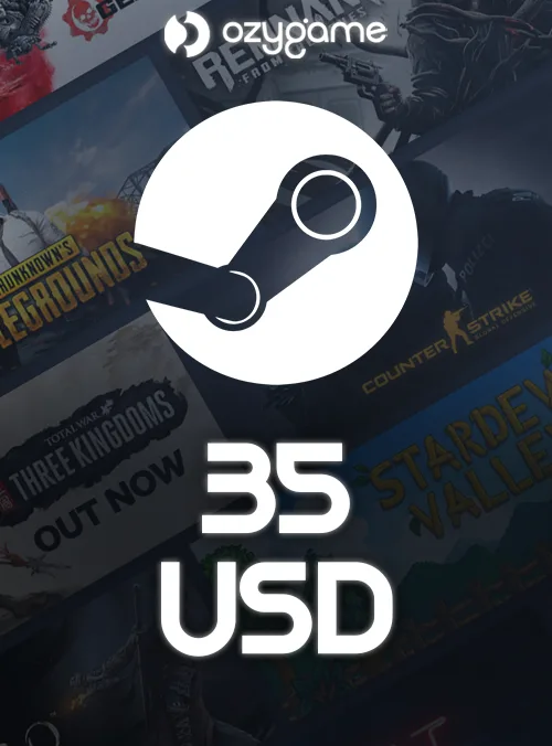 35 USD Steam Cüzdan Kodu