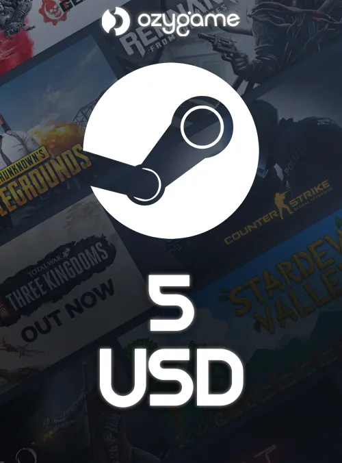 5 USD Steam Cüzdan Kodu