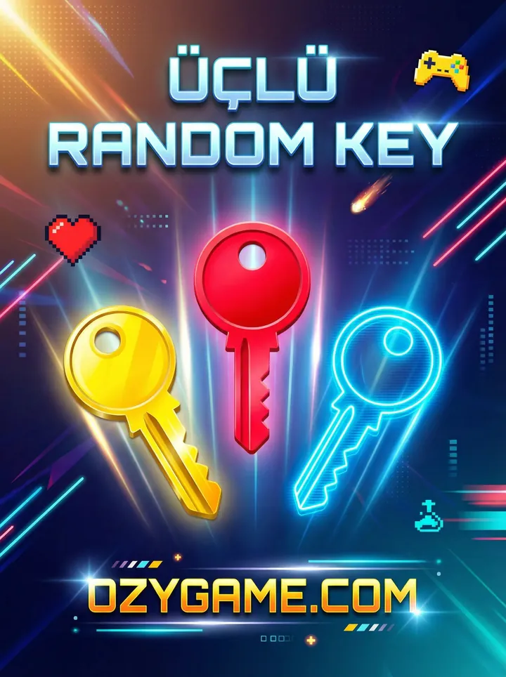 Üçlü Paket Random Key